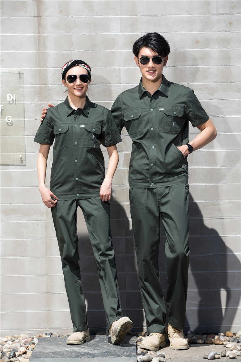 时尚工作服定制-夏季工作服